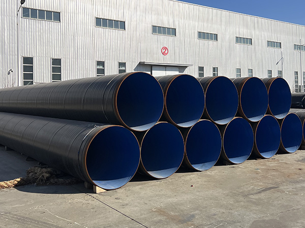Blue Epoxy Lined Steel Pipe