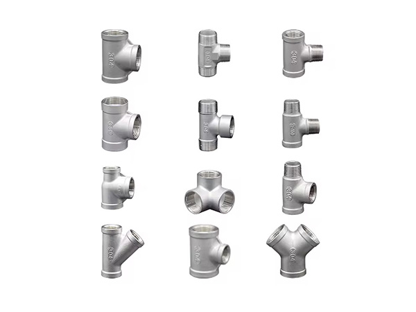 Galvanized Malleable Iron Tees and Crosses Set